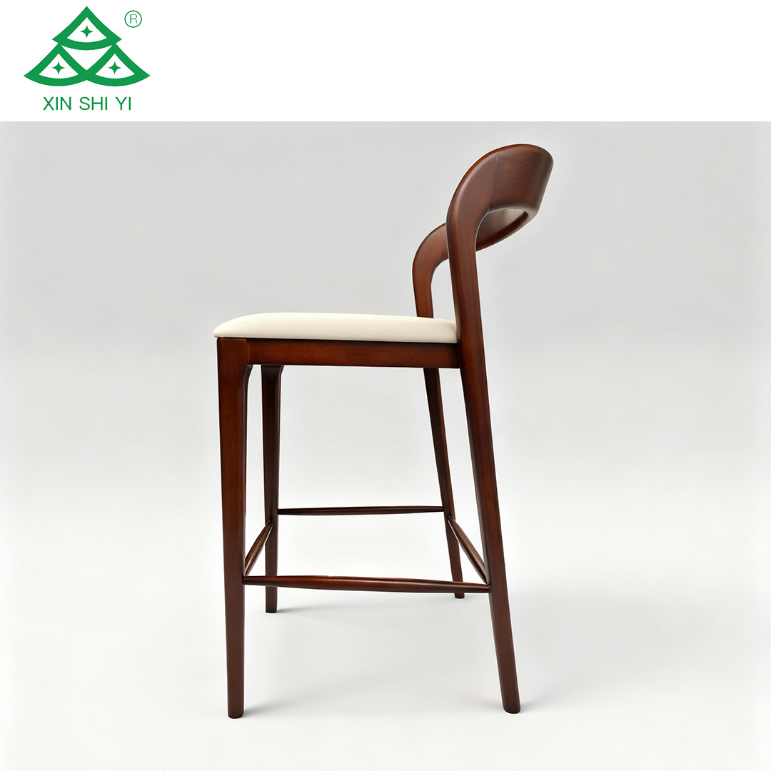 Solid Wood Bar Chair