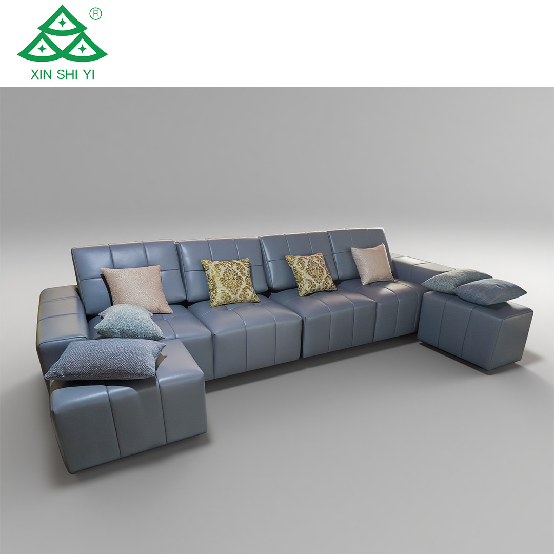 Modular Hotel Leather Sofa