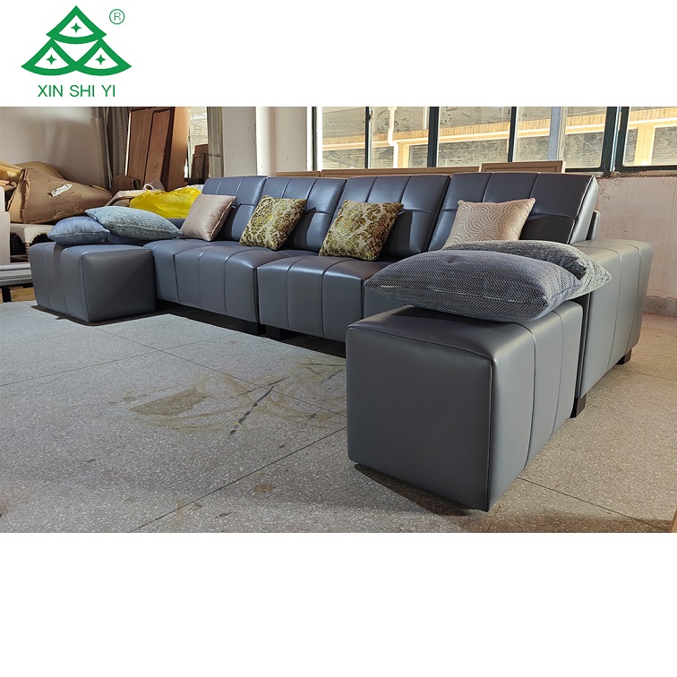 Modular Hotel Leather Sofa
